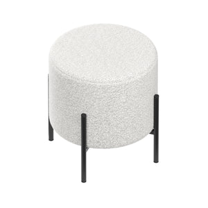 Hocker Teddy BRILON weiss