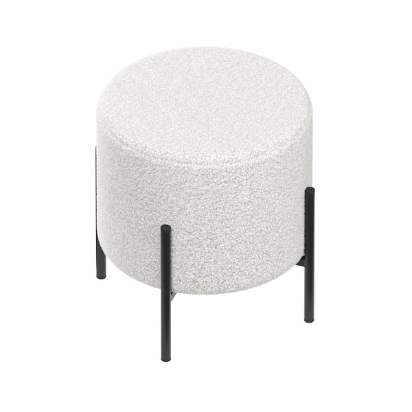 Hocker Teddy BRILON weiss