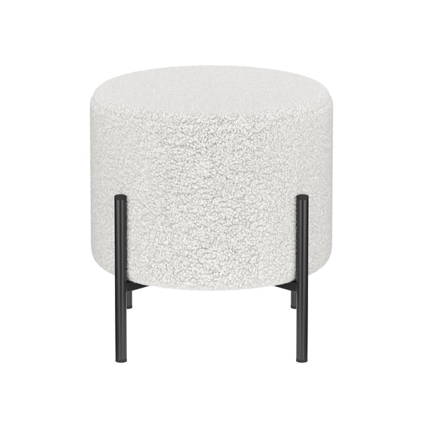 Hocker Teddy BRILON weiss