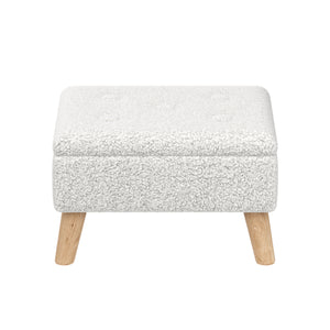Hocker Teddy CALW mit Stauraum weiss