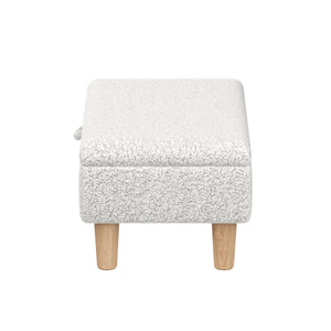Hocker Teddy CHAM mit Stauraum weiss