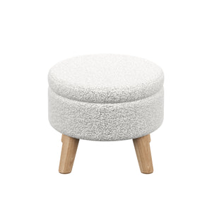 Hocker Teddy DAHN mit Stauraum weiss