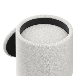 Hocker Teddy DASSEL 2er Set weiss
