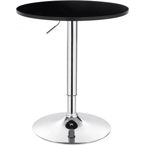 Bartisch höhenverstellbar 68-88 cm Partytisch Schwarz