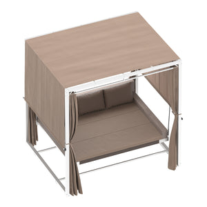 Hollywoodschaukel FERMINA taupe