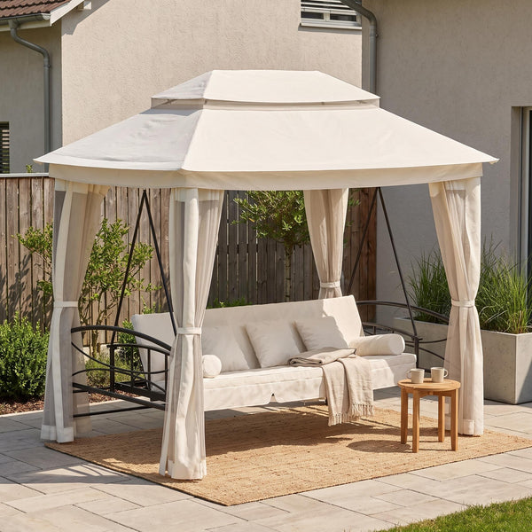 Hollywoodschaukel SAGE beige