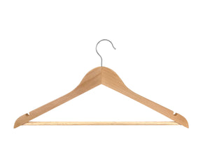 Kleiderbügel Holz natur 20er Set