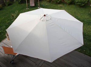 Holz Sonnenschirm Florida 3,5m ~ creme