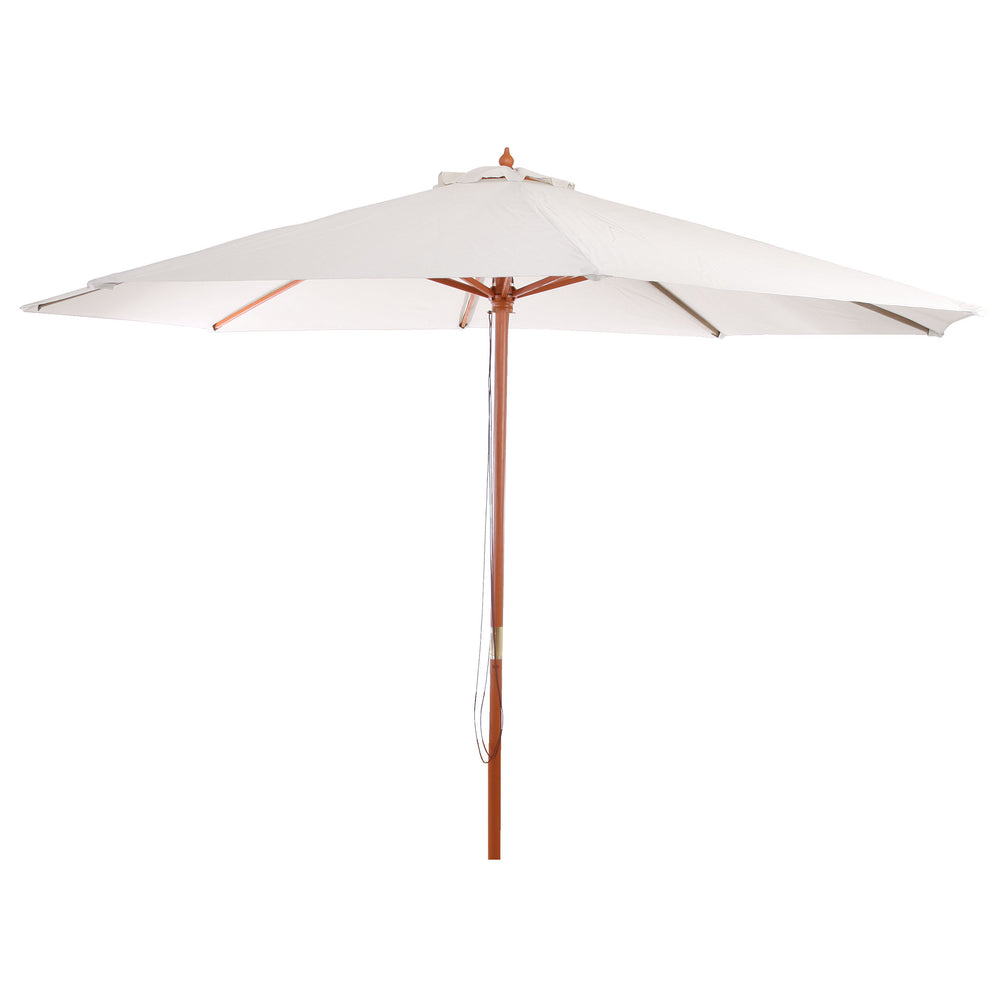 Holz Sonnenschirm Florida 3,5m ~ creme