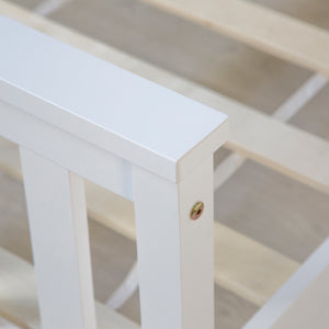 Holzbett Doppelbett 140x200cm Weiss