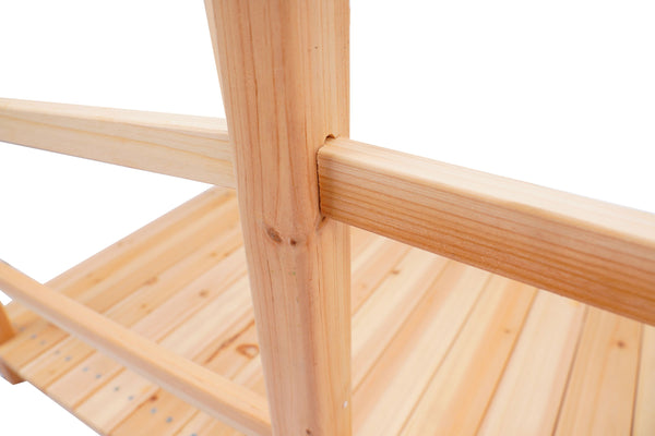 Holzbrücke 140 cm