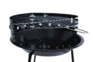 Barbecue à charbon de bois, rond, 33 cm