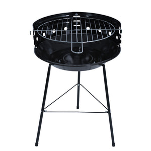Barbecue à charbon de bois, rond, 33 cm
