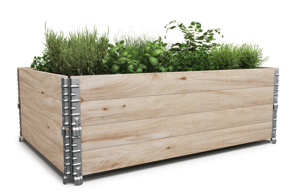 Faltrahmen für Hochbeet 2er Set 120 x 80 cm