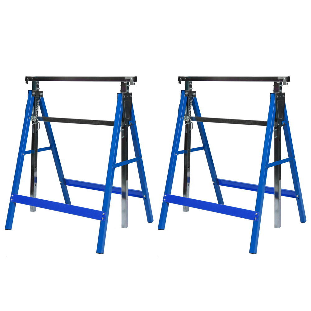 Banco da lavoro in metallo, set da 2