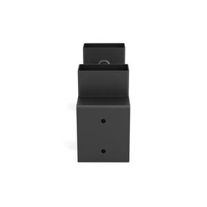 Holzstapelhilfe 4er Set schwarz