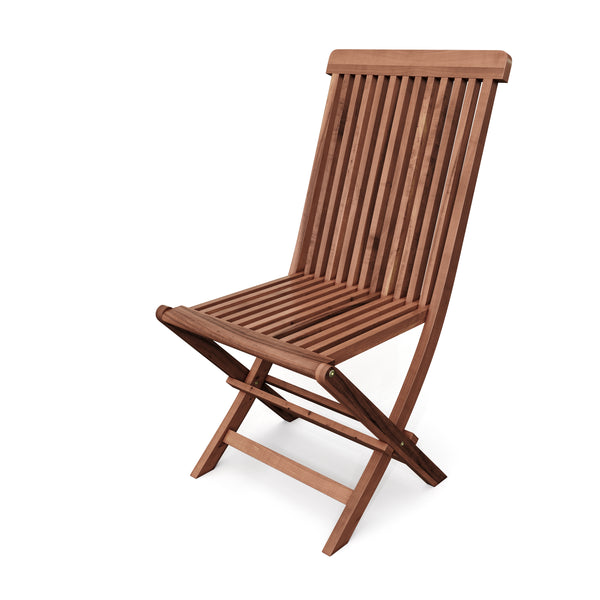 Gartenstuhl aus Akazienholz 2er Set