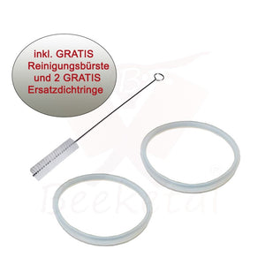 Horizontal Stahl Wurstfüller 5 Liter