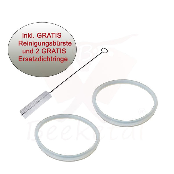 Horizontal Stahl Wurstfüller 7 Liter