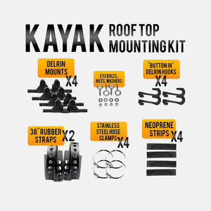 Quick Fist 950mm Kayak Dachträger Halter Roof Top Mounting Kit
