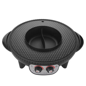 Hot Pot mit Grillplatte 2000W