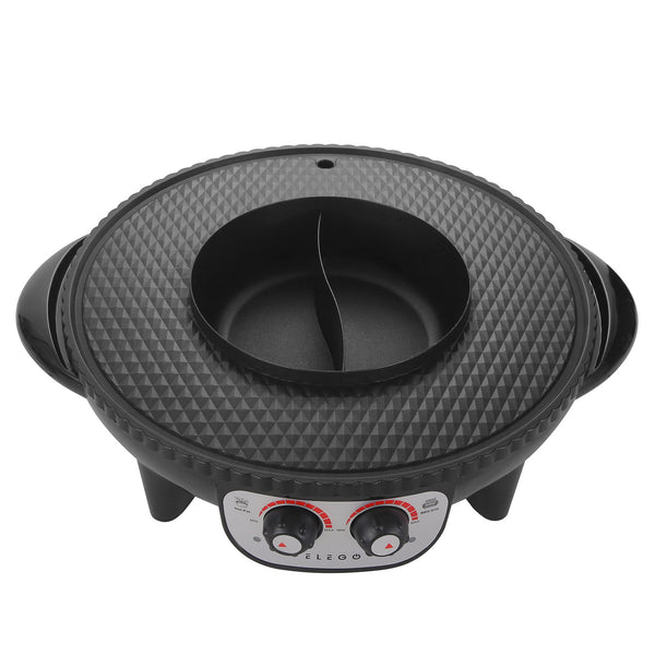 Hot Pot mit Grillplatte 2000W