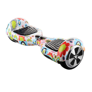 Hover-Board, Balance Board, Blumen-Design