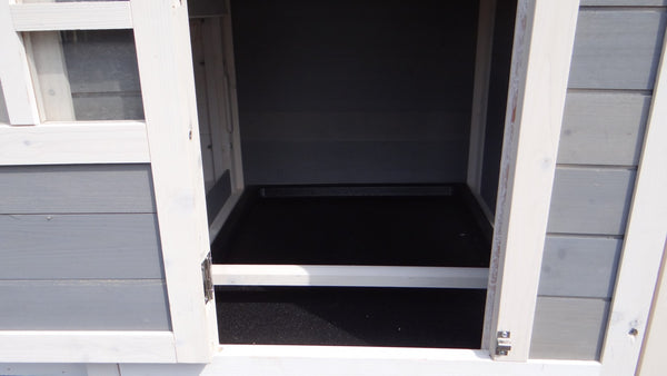 Hühnerstall 2- 3 Hühner Julia mit Legebox + Freigehege