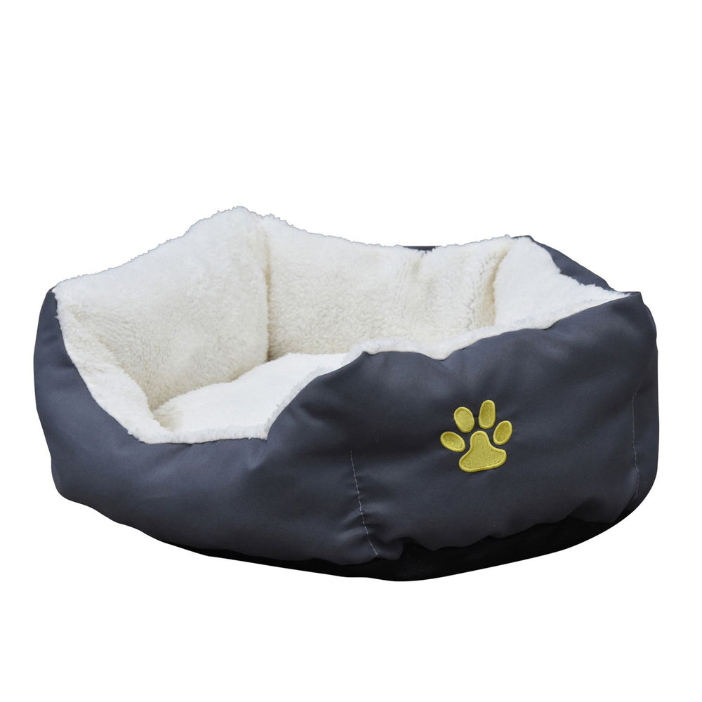 Dog bed PAWS L grey