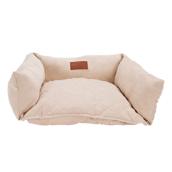 Hundebett Katzenbett 55 x 42 cm beige