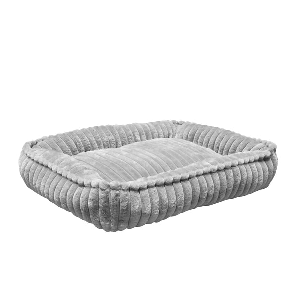 Hundebett Katzenbett KODA 90 x 70 cm grau