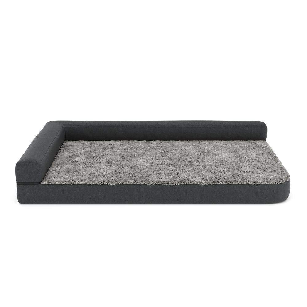 Orthopedic dog bed WINSTON 120 x 80 cm grey