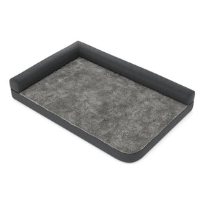 Hundebett orthopädisch WINSTON 120 x 80 cm grau