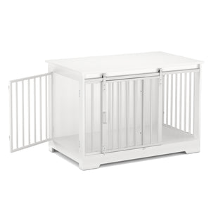 Hundebox 100 x 60 x 68 cm weiss