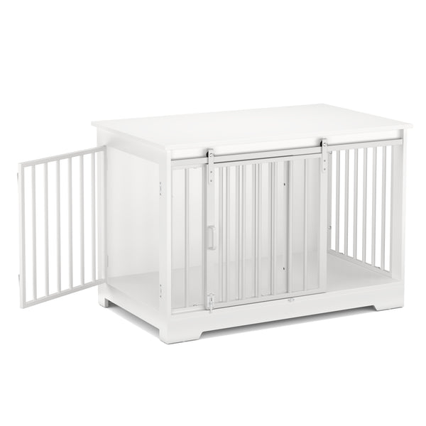 Hundebox 100 x 60 x 68 cm weiss