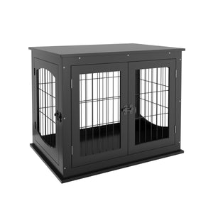Trasportino per cani 81 x 58 x 66 cm nero