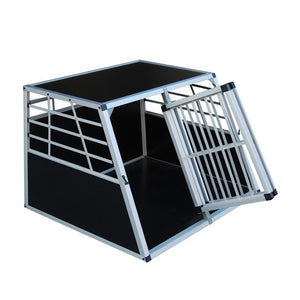Cage pour chien en aluminium, double cage, grande