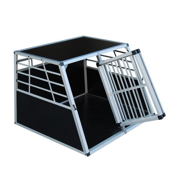 Cage pour chien en aluminium, double cage, grande
