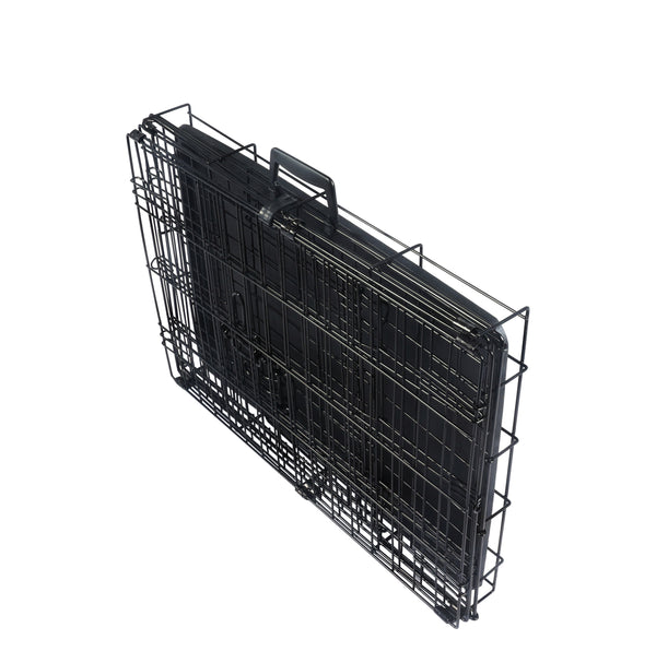 Cage de transport pliable, taille S, noire