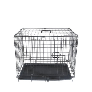 Cage de transport pliable, taille S, noire