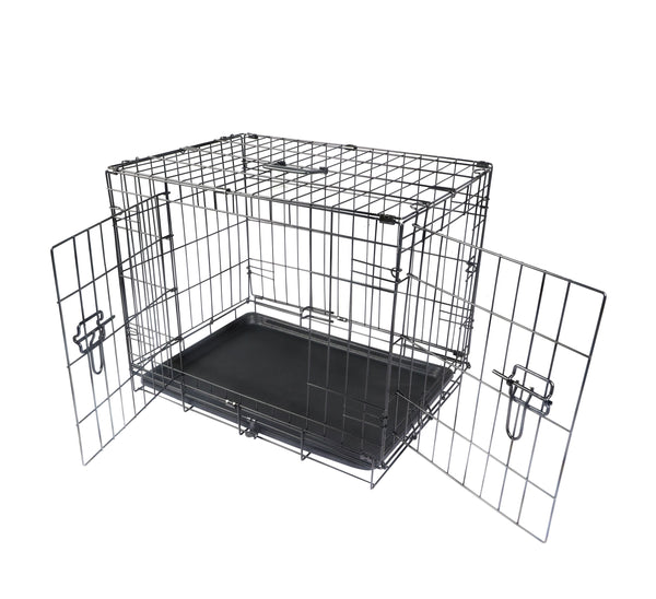 Cage de transport pliable, taille S, noire
