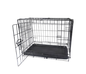 Cage de transport pliable, taille S, noire