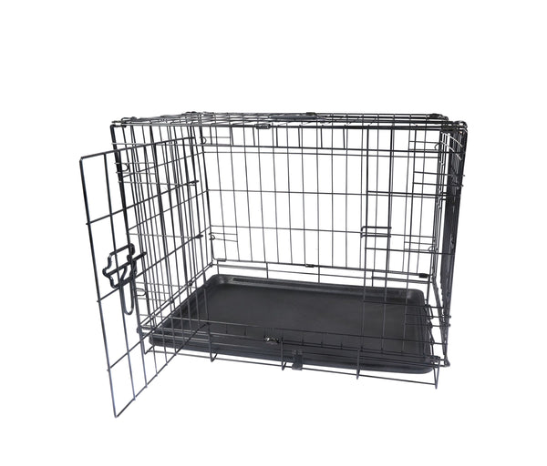 Cage de transport pliable, taille S, noire