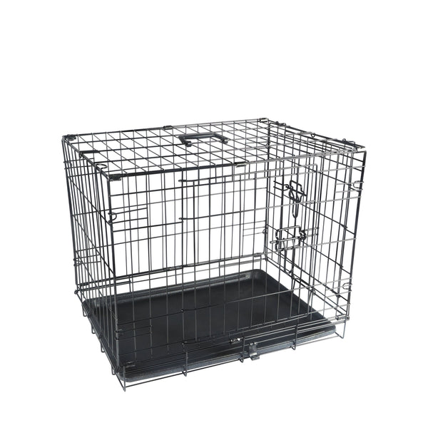 Cage de transport pliable, taille S, noire