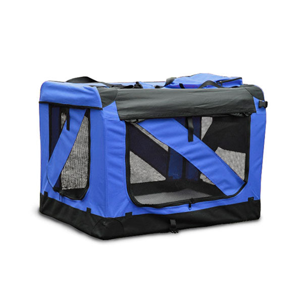 Hundebox faltbar XL blau