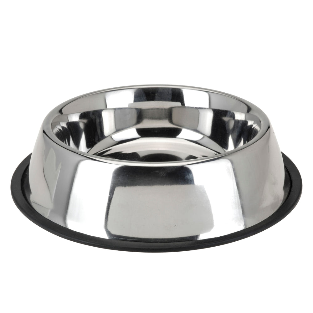 Stainless steel dog food bowl