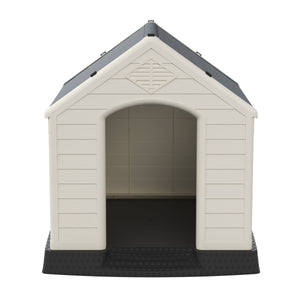 Hundehütte GOODBOY 87 x 78 cm beige/grau