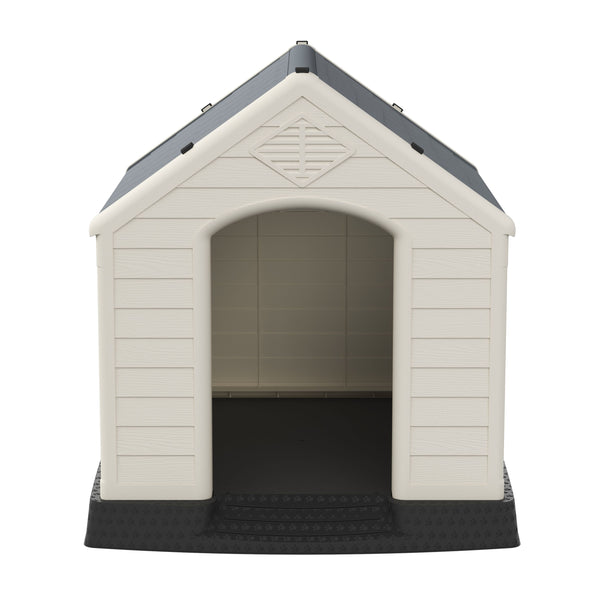 Hundehütte GOODBOY 87 x 78 cm beige/grau