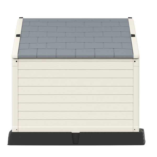 Hundehütte GOODBOY 87 x 78 cm beige/grau