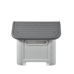 Hundehütte Barry 75x59x66cm Grau